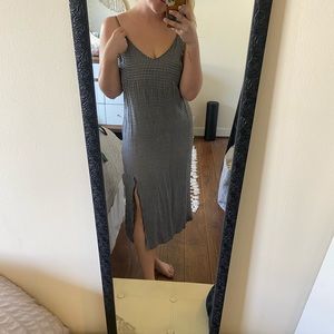 Midi Cotton on slip dress